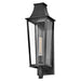 Hinkley 28894 Georgetown 1-lt 22" Tall LED Outdoor Wall Lantern - Black