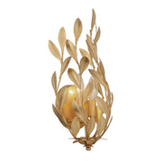 Crystorama 561 Broche 2-lt 16" Tall Wall Sconce - Antique Gold