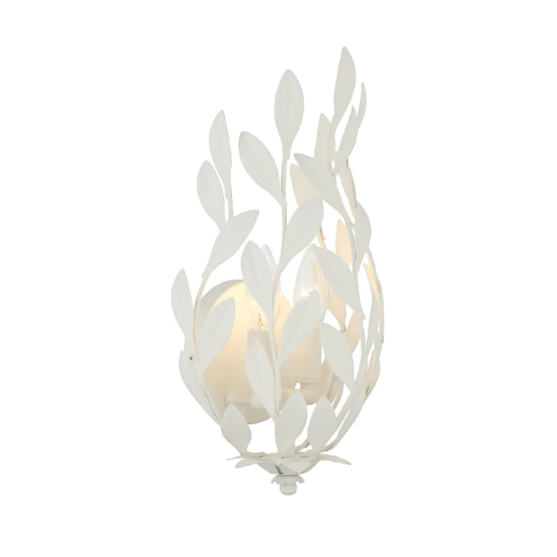 Crystorama 561 Broche 2-lt 16" Tall Wall Sconce - Matte White