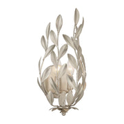 Crystorama 561 Broche 2-lt 16" Tall Wall Sconce - Antique Silver