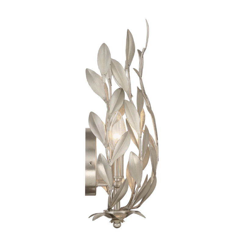 Crystorama 561 Broche 2-lt 16" Tall Wall Sconce - Antique Silver