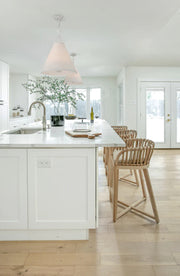 Crystorama 564 Broche 4-lt 18" LED Pendant - Matte White