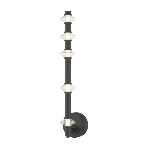 Minka Lavery 5640 Pearl 1-lt 22" Tall LED Wall Sconce - Dark Matte Black
