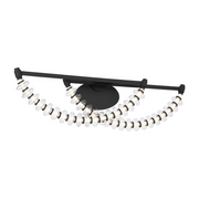 Minka Lavery 5642 Pearl 2-lt 36" LED Vanity - Dark Matte Black