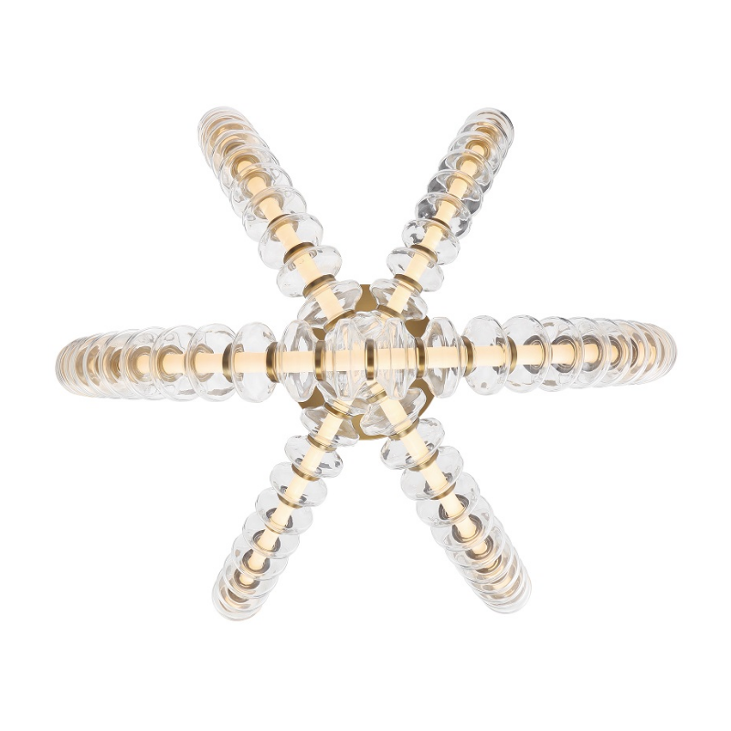 Minka Lavery 5645 Pearl 3-lt 28" LED Flush Mount - Legacy Brass