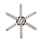 Minka Lavery 5645 Pearl 3-lt 28" LED Flush Mount - Dark Matte Black