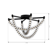 Minka Lavery 5645 Pearl 3-lt 28" LED Flush Mount