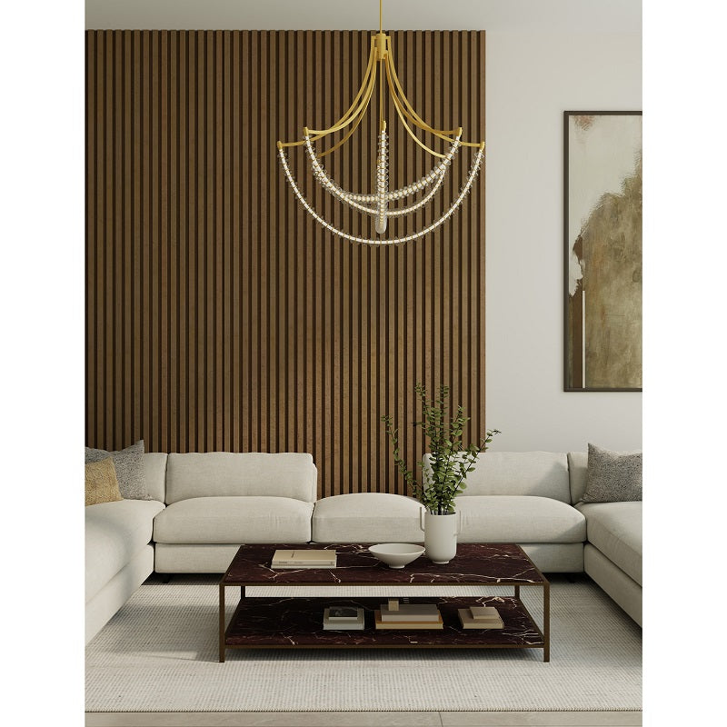 Minka Lavery 5648 Pearl 4-lt 49" LED Chandelier