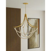 Minka Lavery 5648 Pearl 4-lt 49" LED Chandelier
