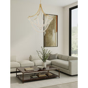 Minka Lavery 5648 Pearl 4-lt 49" LED Chandelier