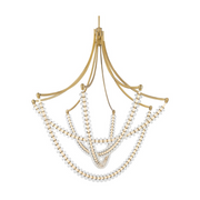 Minka Lavery 5648 Pearl 4-lt 49" LED Chandelier - Legacy Brass