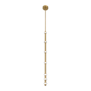 Minka Lavery 5649 Pearl 1-lt 3" LED Pendant - Legacy Brass