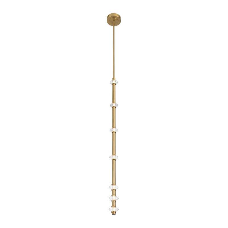 Minka Lavery 5649 Pearl 1-lt 3" LED Pendant - Legacy Brass