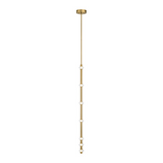 Minka Lavery 5649 Pearl 1-lt 3" LED Pendant - Legacy Brass