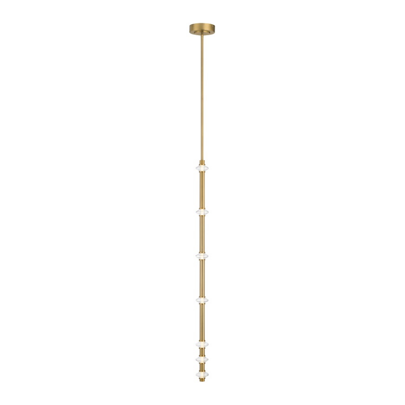 Minka Lavery 5649 Pearl 1-lt 3" LED Pendant - Legacy Brass