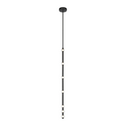 Minka Lavery 5649 Pearl 1-lt 3" LED Pendant - Dark Matte Black