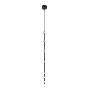 Minka Lavery 5649 Pearl 1-lt 3" LED Pendant - Dark Matte Black