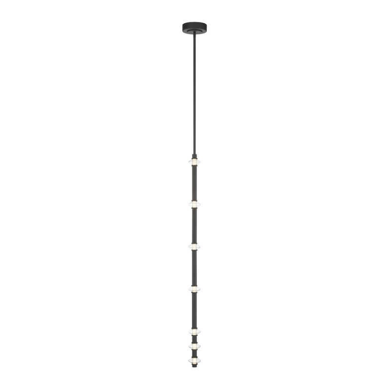 Minka Lavery 5649 Pearl 1-lt 3" LED Pendant - Dark Matte Black