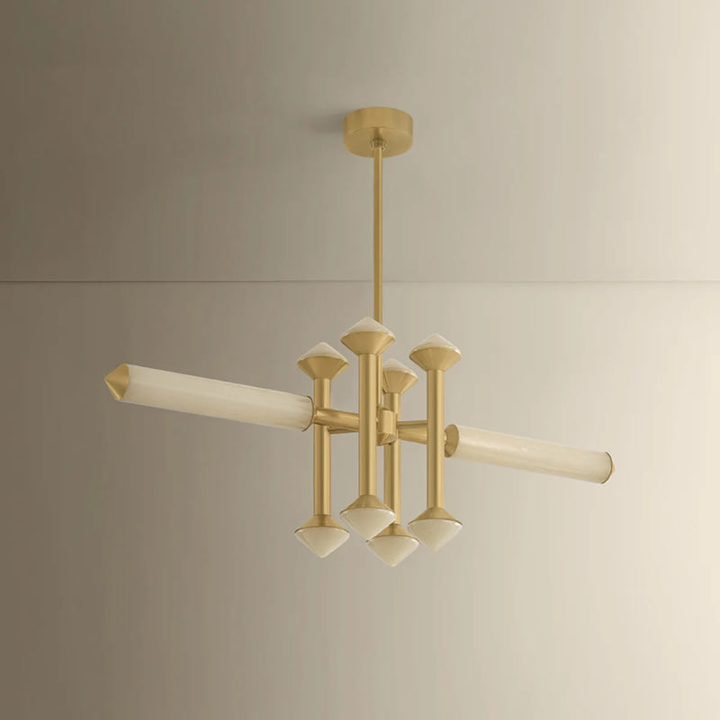 Corbett 565-10 Hydra 10-lt 48" LED Chandelier