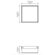 Accord 565LED Clean 1-lt 16" LED Flush Mount