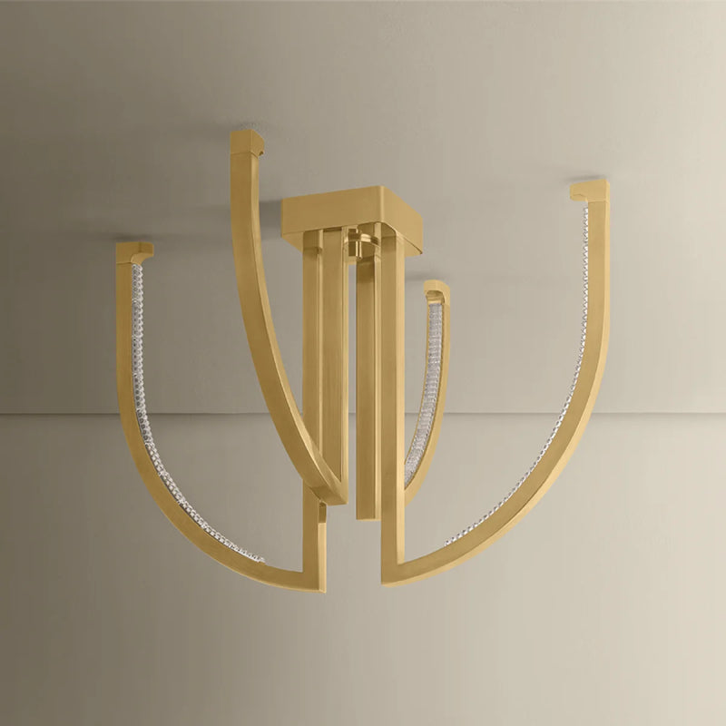 Corbett 567-24 Frankfurt 4-lt 24" LED Chandelier