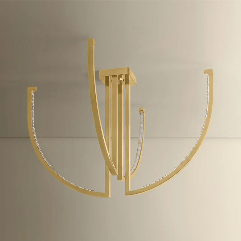 Corbett 567-36 Frankfurt 4-lt 36" LED Chandelier