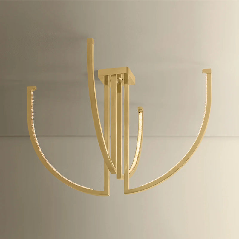 Corbett 567-36 Frankfurt 4-lt 36" LED Chandelier