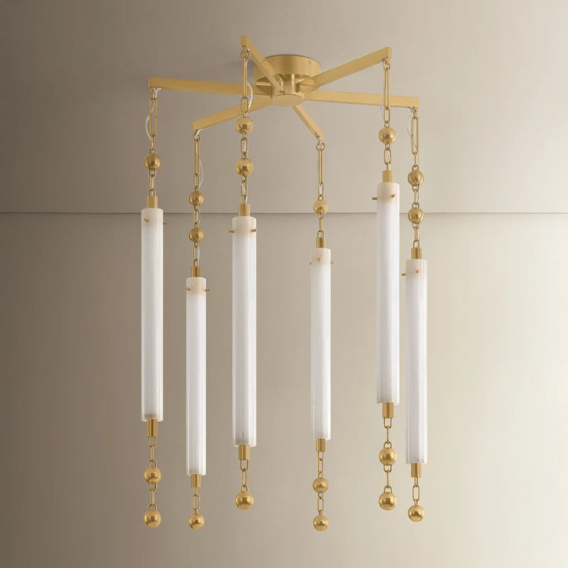 Corbett 568-28 Parigi 6-lt 28" LED Chandelier