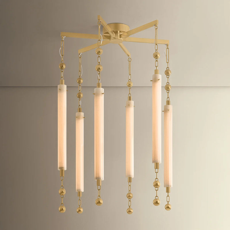 Corbett 568-28 Parigi 6-lt 28" LED Chandelier
