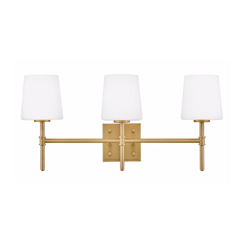 Hinkley 56953 Saunders 3-lt 23" LED Vanity - Lacquered Brass