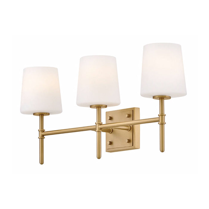 Hinkley 56953 Saunders 3-lt 23" LED Vanity - Lacquered Brass