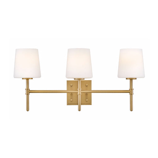 Hinkley 56953 Saunders 3-lt 23" LED Vanity - Lacquered Brass