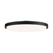 Maxim 57316 Float 1-lt 15" LED Flush Mount - Black