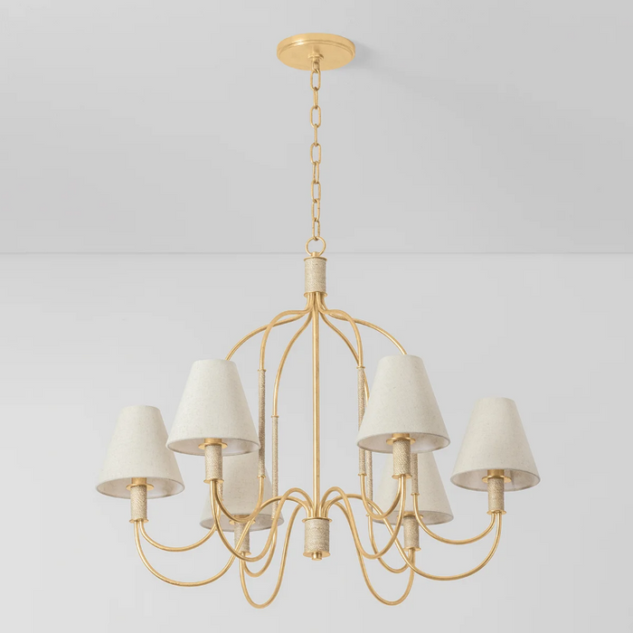 Hudson Valley 5732 Warrensburg 6-lt 32" Chandelier