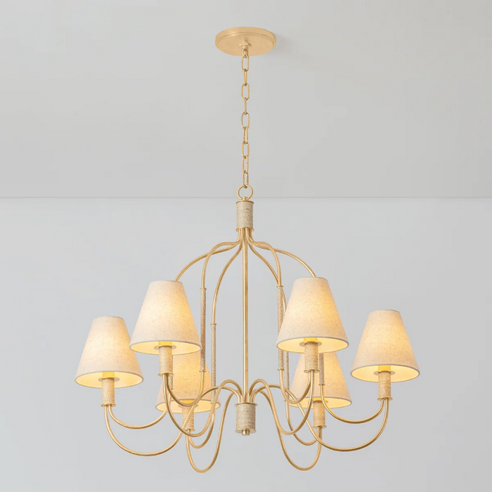 Hudson Valley 5732 Warrensburg 6-lt 32" Chandelier