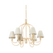 Hudson Valley 5732 Warrensburg 6-lt 32" Chandelier