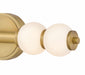 Hinkley 57392 Trigo 24" Tall LED Wall Sconce - Lacquered Brass