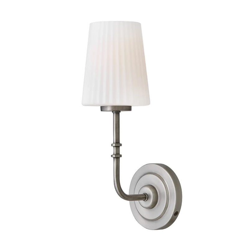 Hinkley 57400 McKenna 1-lt 15" Tall LED Wall Sconce - Antique Nickel