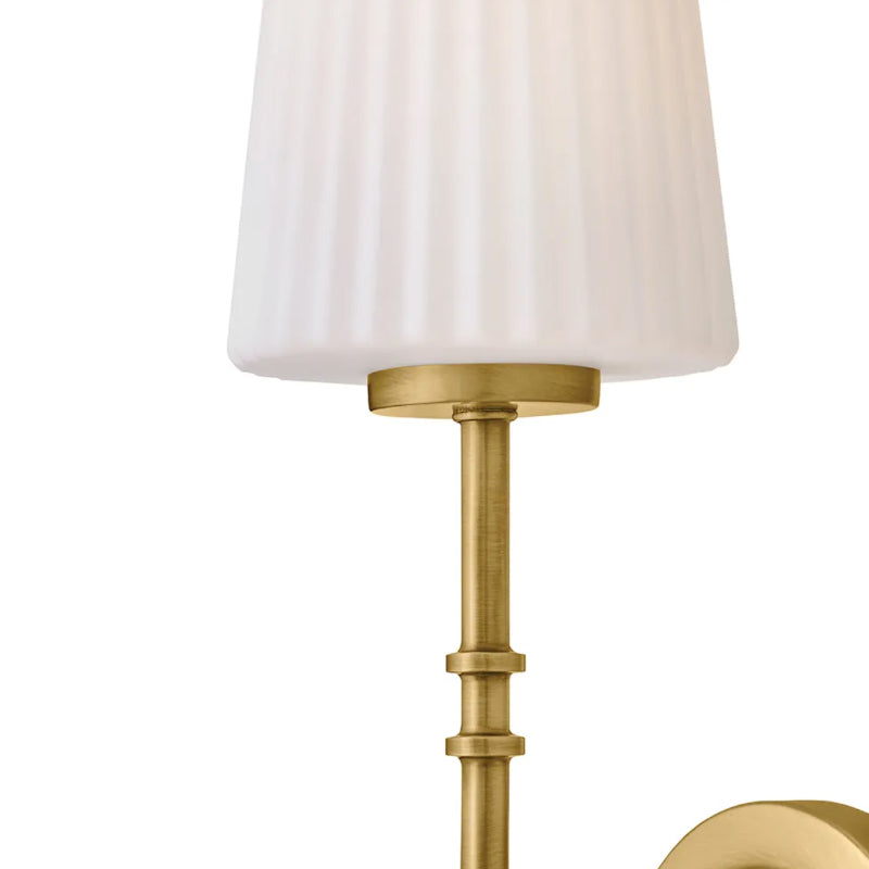 Hinkley 57400 McKenna 1-lt 15" Tall LED Wall Sconce - Lacquered Brass