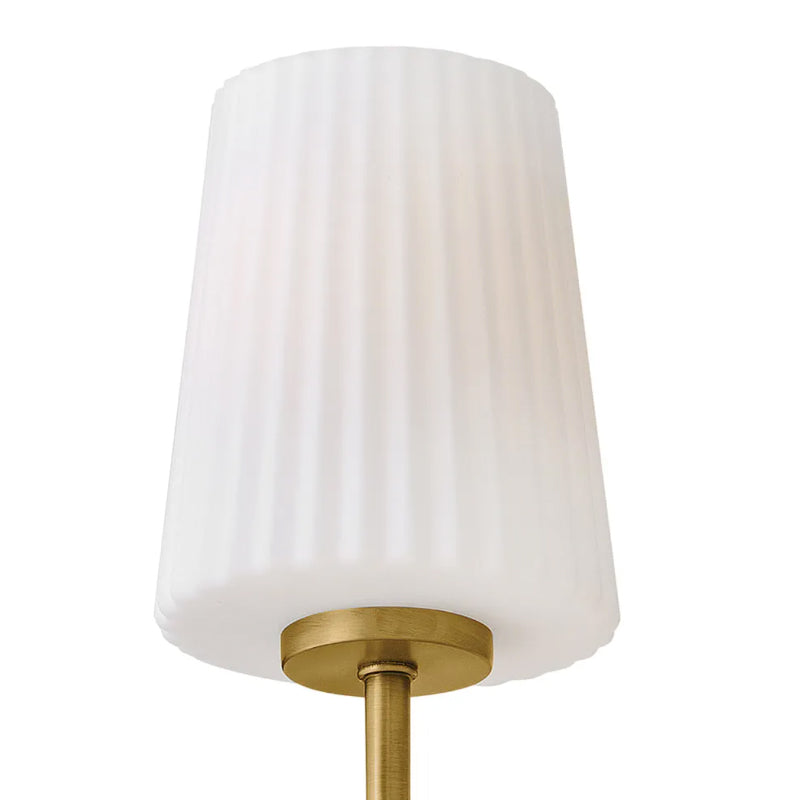 Hinkley 57400 McKenna 1-lt 15" Tall LED Wall Sconce - Lacquered Brass