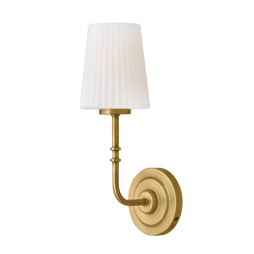 Hinkley 57400 McKenna 1-lt 15" Tall LED Wall Sconce - Lacquered Brass