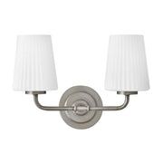 Hinkley 57402 McKenna 2-lt 15" LED Vanity Light - Antique Nickel