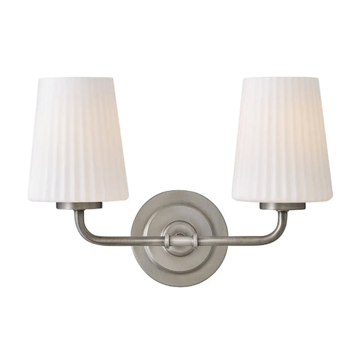 Hinkley 57402 McKenna 2-lt 15" LED Vanity Light - Antique Nickel