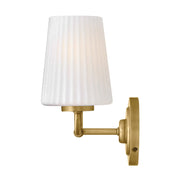 Hinkley 57402 McKenna 2-lt 15" LED Vanity Light - Lacquered Brass