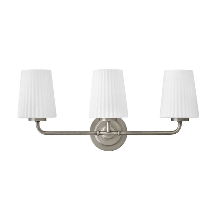 Hinkley 57403 McKenna 3-lt 23" LED Vanity - Antique Nickel