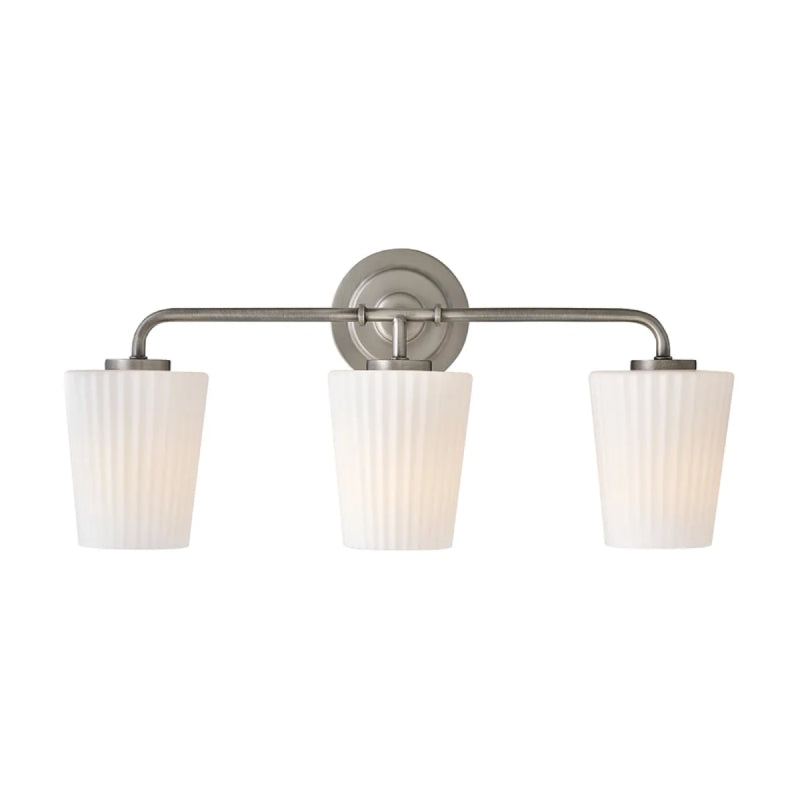 Hinkley 57403 McKenna 3-lt 23" LED Vanity - Antique Nickel