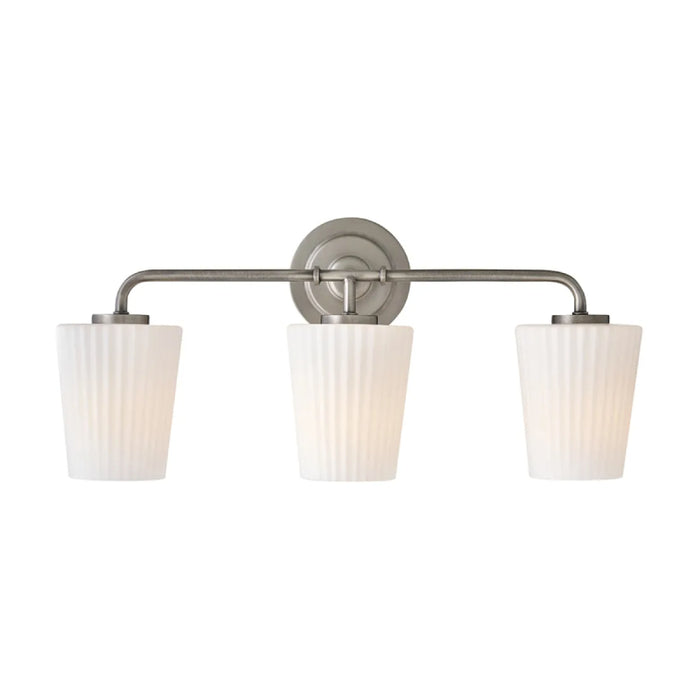Hinkley 57403 McKenna 3-lt 23" LED Vanity - Antique Nickel