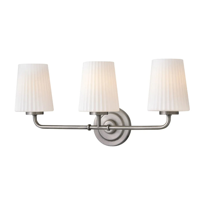 Hinkley 57403 McKenna 3-lt 23" LED Vanity - Antique Nickel