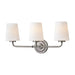 Hinkley 57403 McKenna 3-lt 23" LED Vanity - Antique Nickel