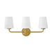 Hinkley 57403 McKenna 3-lt 23" LED Vanity - Lacquered Brass